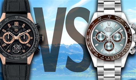 tag heuer and rolex|TAG Heuer vs Rolex reddit.